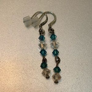 Handmade Swarovski crystal earrings